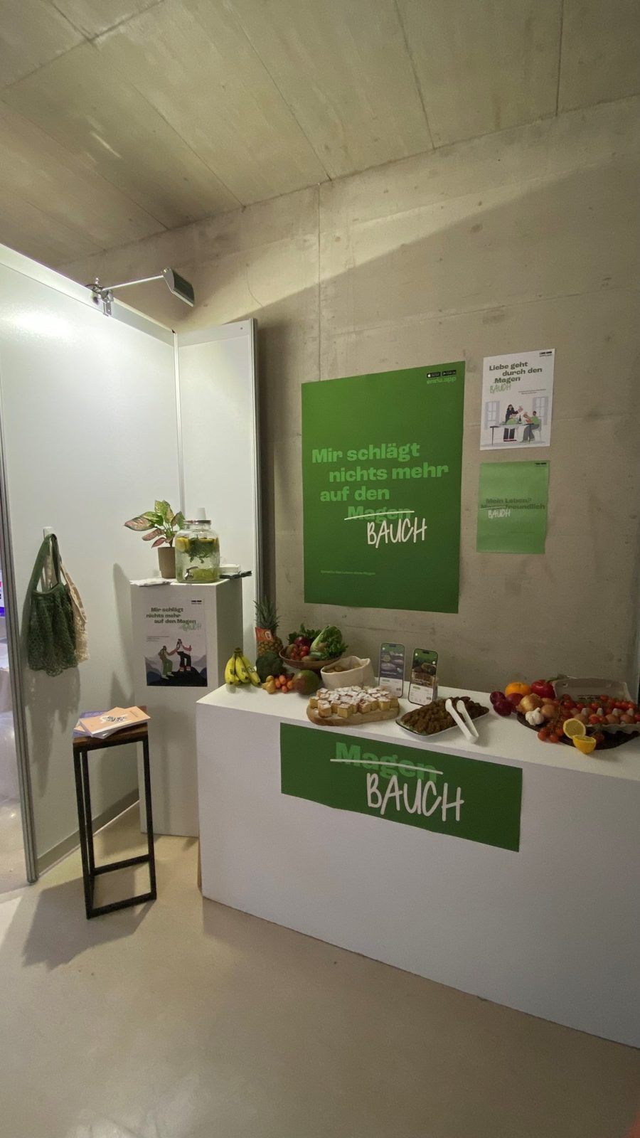Stand von Carla Marie Schillings auf der Werkschau