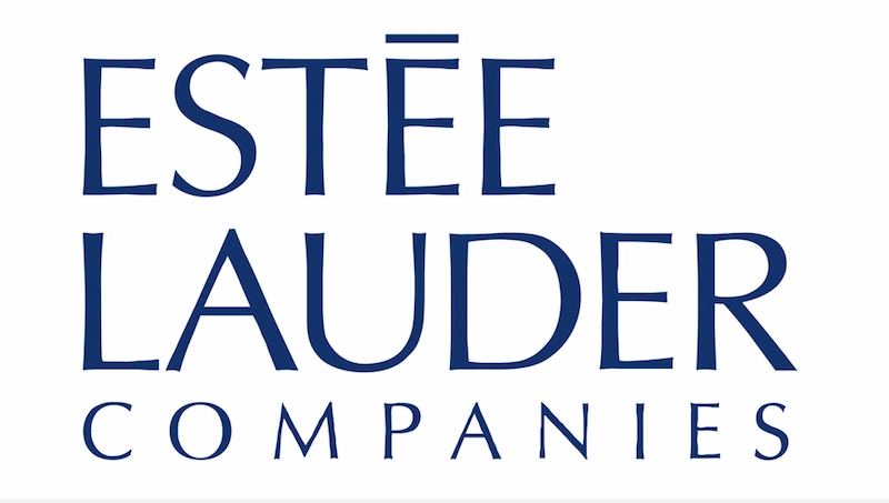 Estée Lauder Unternehmenslogo in stilvollem Design.