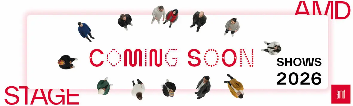 Der Flyer zur Stage-Modenschau 2026 für Absolventen des Bachelorstudiengangs Modedesign.