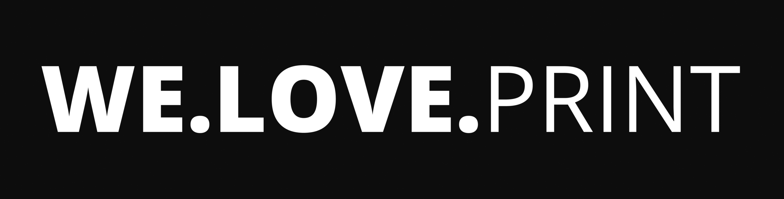 WE.LOVE.PRINT Logo